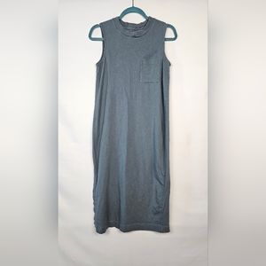 Everlane The Long Weekend Tank Dress in Blue - S